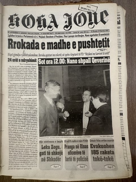 Koha Jonë 1997-07-25